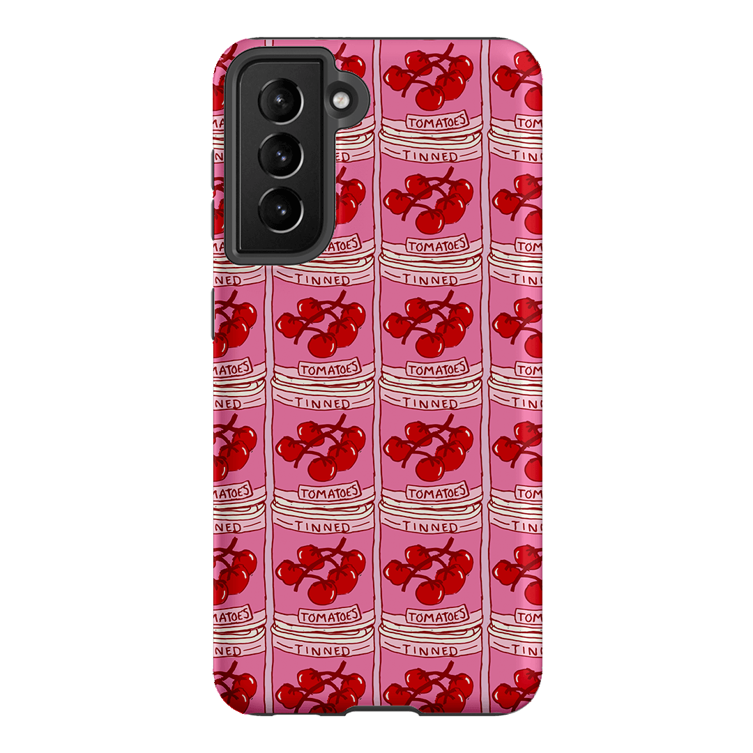 Tinned Tomatoes Printed Phone Cases Samsung Galaxy S21 / Armoured by The Dairy - The Dairy