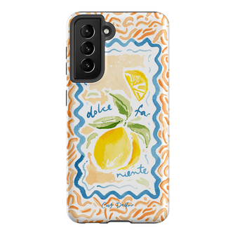 Dolce Far Niente Printed Phone Cases Samsung Galaxy S21 / Armoured by Cass Deller - The Dairy
