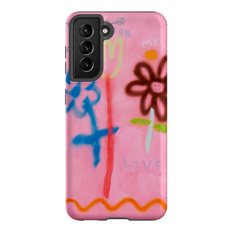 Flowers Printed Phone Cases Samsung Galaxy S21 / Armoured by Kate Eliza - The Dairy
