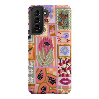 Summer Postcards Printed Phone Cases Samsung Galaxy S21 / Armoured by Amy Gibbs - The Dairy