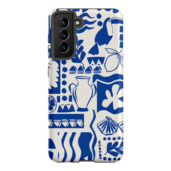 Toucan Blue Printed Phone Cases Samsung Galaxy S21 / Armoured by Charlie Taylor - The Dairy