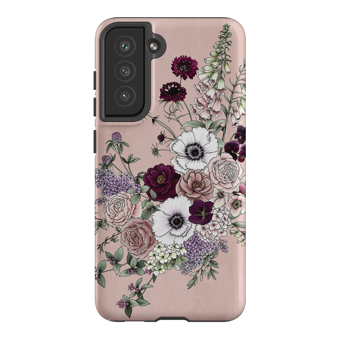 Blush Wildflowers Printed Phone Cases Samsung Galaxy S21 FE / Armoured by Typoflora - The Dairy