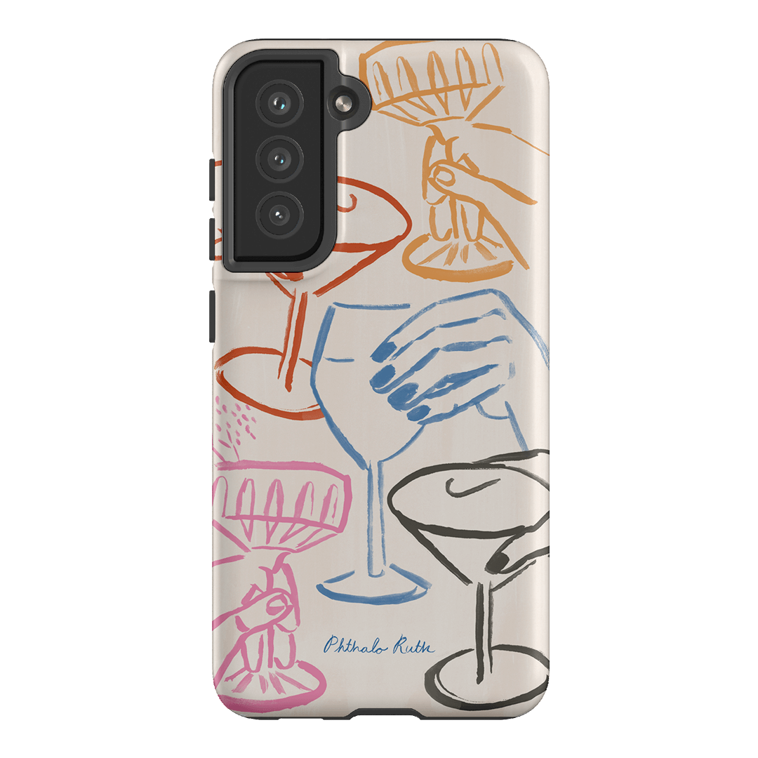 Cheers Multi Printed Phone Cases Samsung Galaxy S21 FE / Armoured by Phthalo Ruth - The Dairy