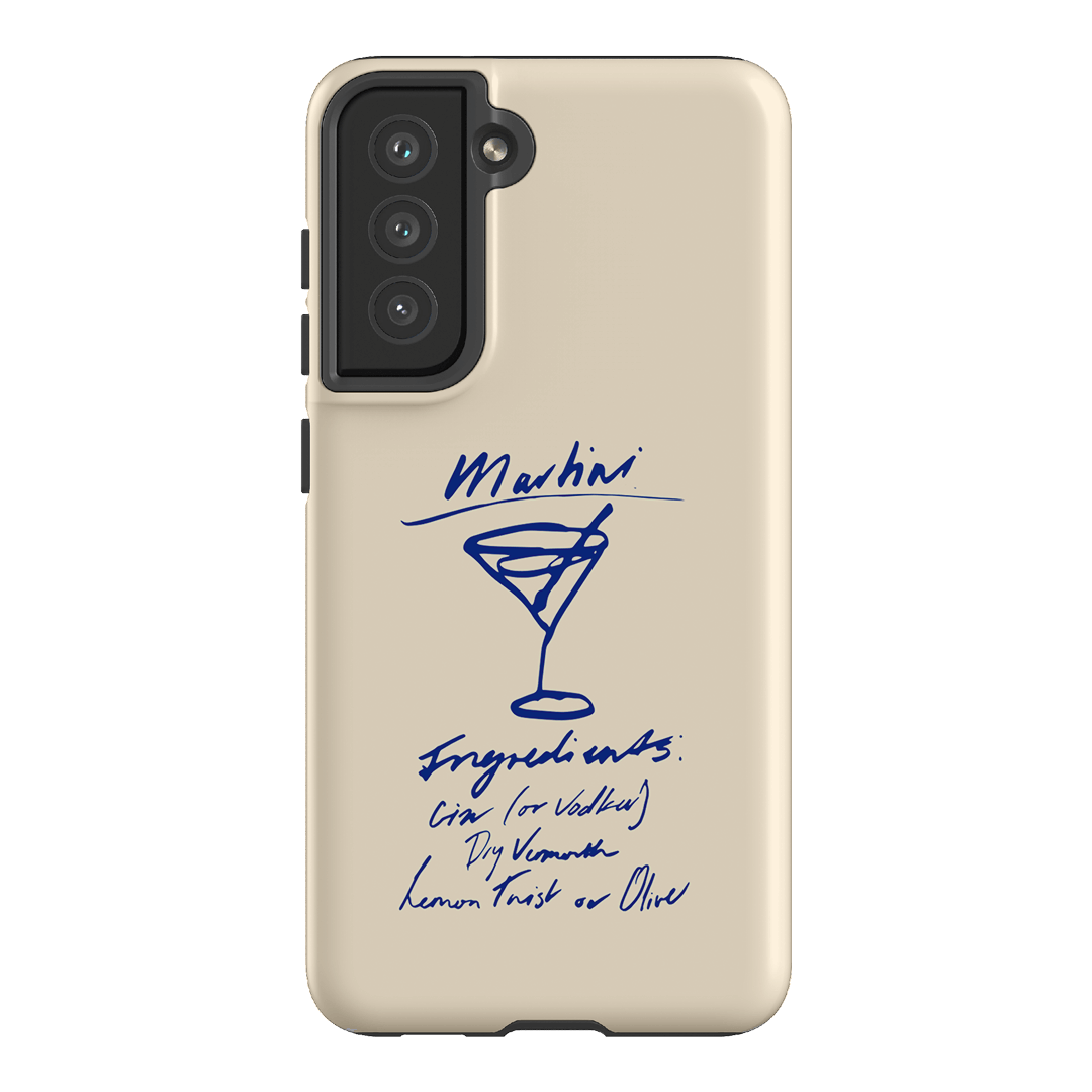 Martini Mood Cream Printed Phone Cases Samsung Galaxy S21 FE / Armoured by The Dairy - The Dairy