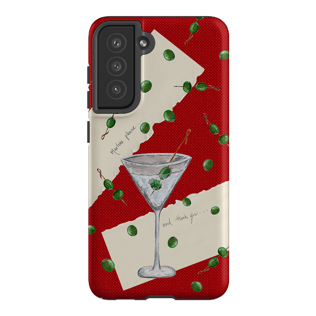 Martini Please Printed Phone Cases Samsung Galaxy S21 FE / Armoured by BG. Studio - The Dairy