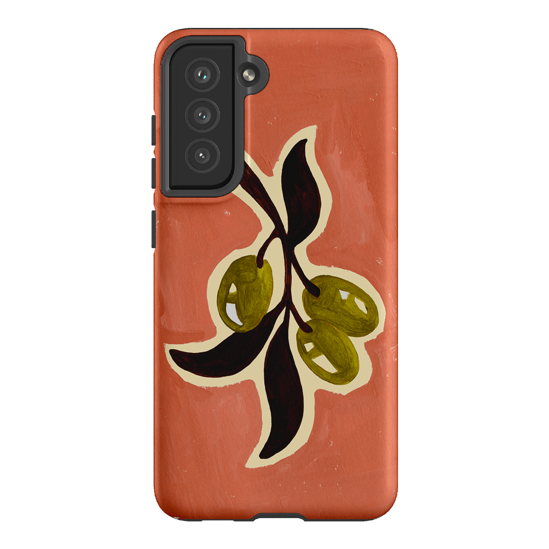 Olives Printed Phone Cases Samsung Galaxy S21 FE / Armoured by Studio Bon - The Dairy