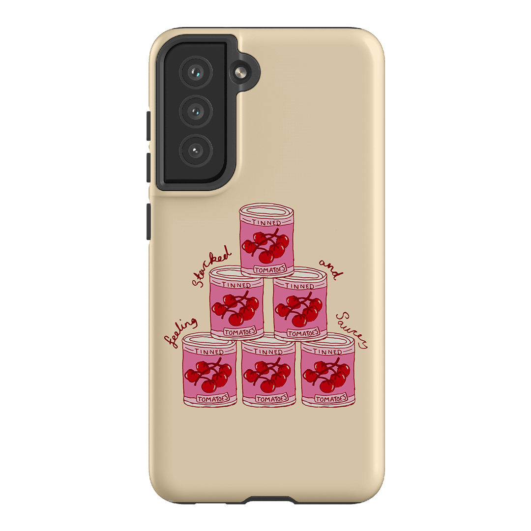 Saucy Supper Printed Phone Cases Samsung Galaxy S21 FE / Armoured by The Dairy - The Dairy