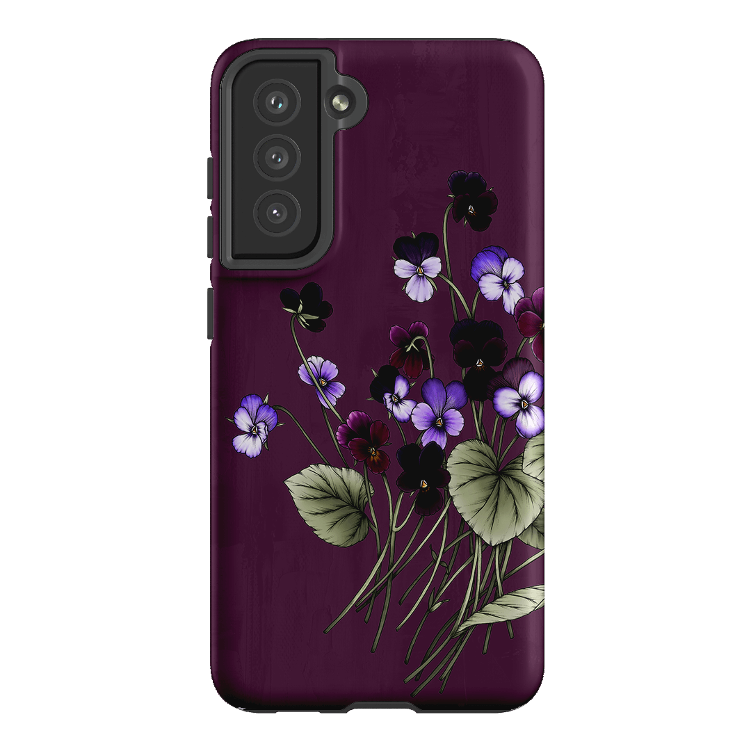 Viola Printed Phone Cases Samsung Galaxy S21 FE / Armoured by Typoflora - The Dairy