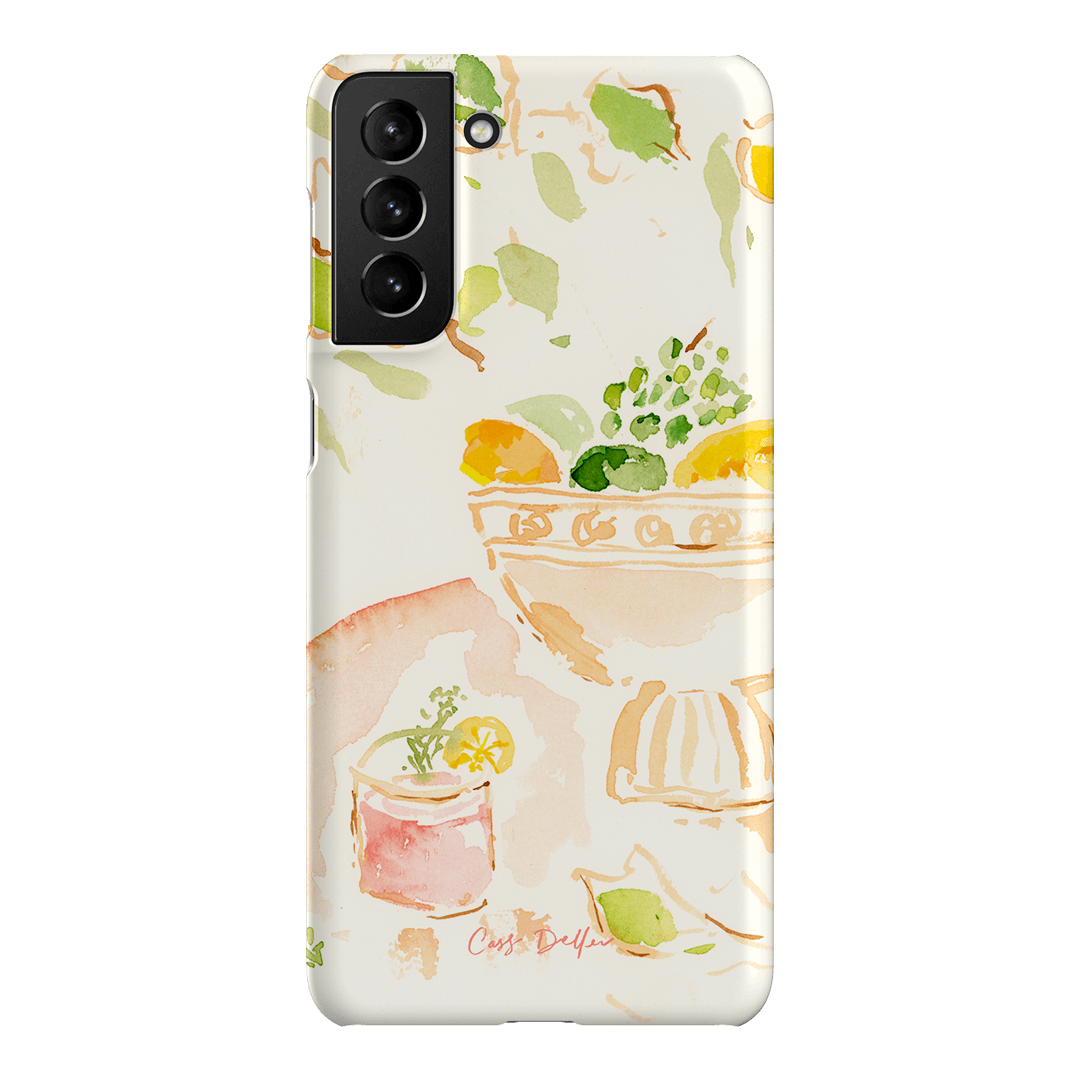 Sorrento Printed Phone Cases Samsung Galaxy S21 Plus / Snap by Cass Deller - The Dairy