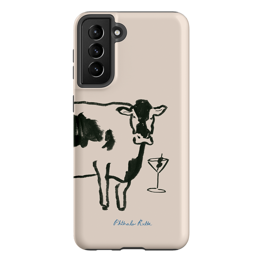 Mootini Printed Phone Cases Samsung Galaxy S21 Plus / Armoured by Phthalo Ruth - The Dairy