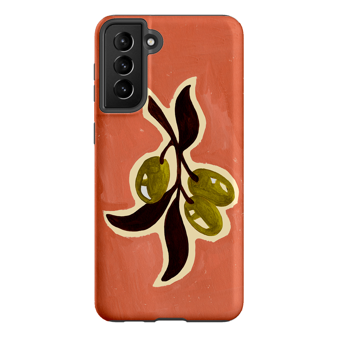 Olives Printed Phone Cases Samsung Galaxy S21 Plus / Armoured by Studio Bon - The Dairy