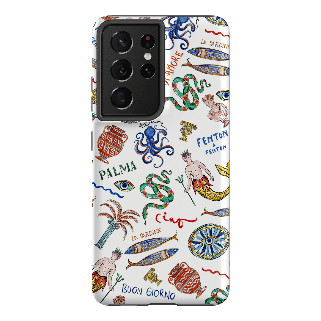 Il Mediterraneo Printed Phone Cases Samsung Galaxy S21 Ultra / Armoured by Fenton & Fenton - The Dairy