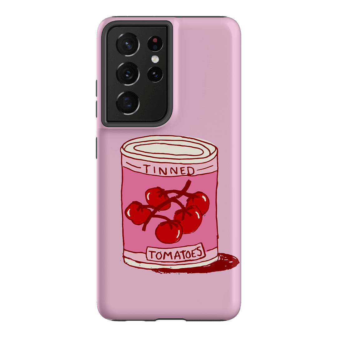 Saucy Lilac Printed Phone Cases Samsung Galaxy S21 Ultra / Armoured by The Dairy - The Dairy