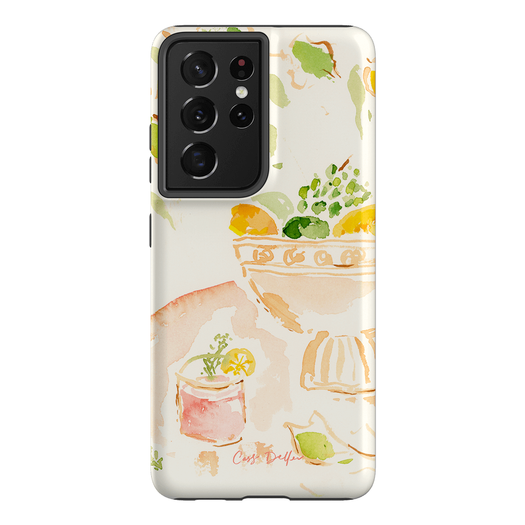 Sorrento Printed Phone Cases Samsung Galaxy S21 Ultra / Armoured by Cass Deller - The Dairy