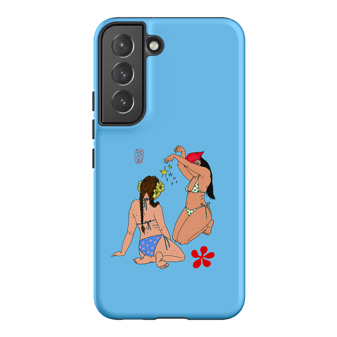 Babe Magic Blue Printed Phone Cases Samsung Galaxy S22 / Armoured by Easty Beasty - The Dairy