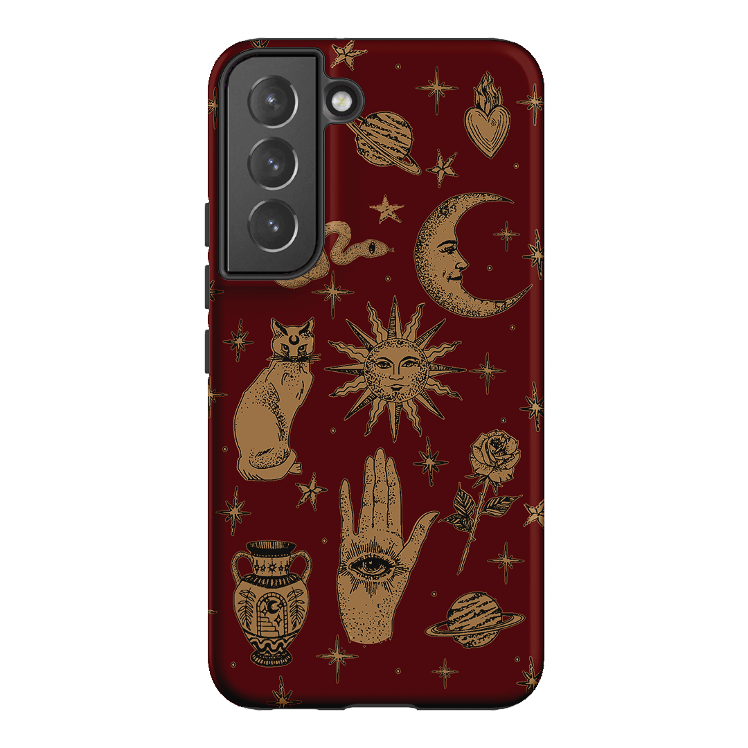 Astro Flash Red Printed Phone Cases Samsung Galaxy S22 / Armoured by Veronica Tucker - The Dairy