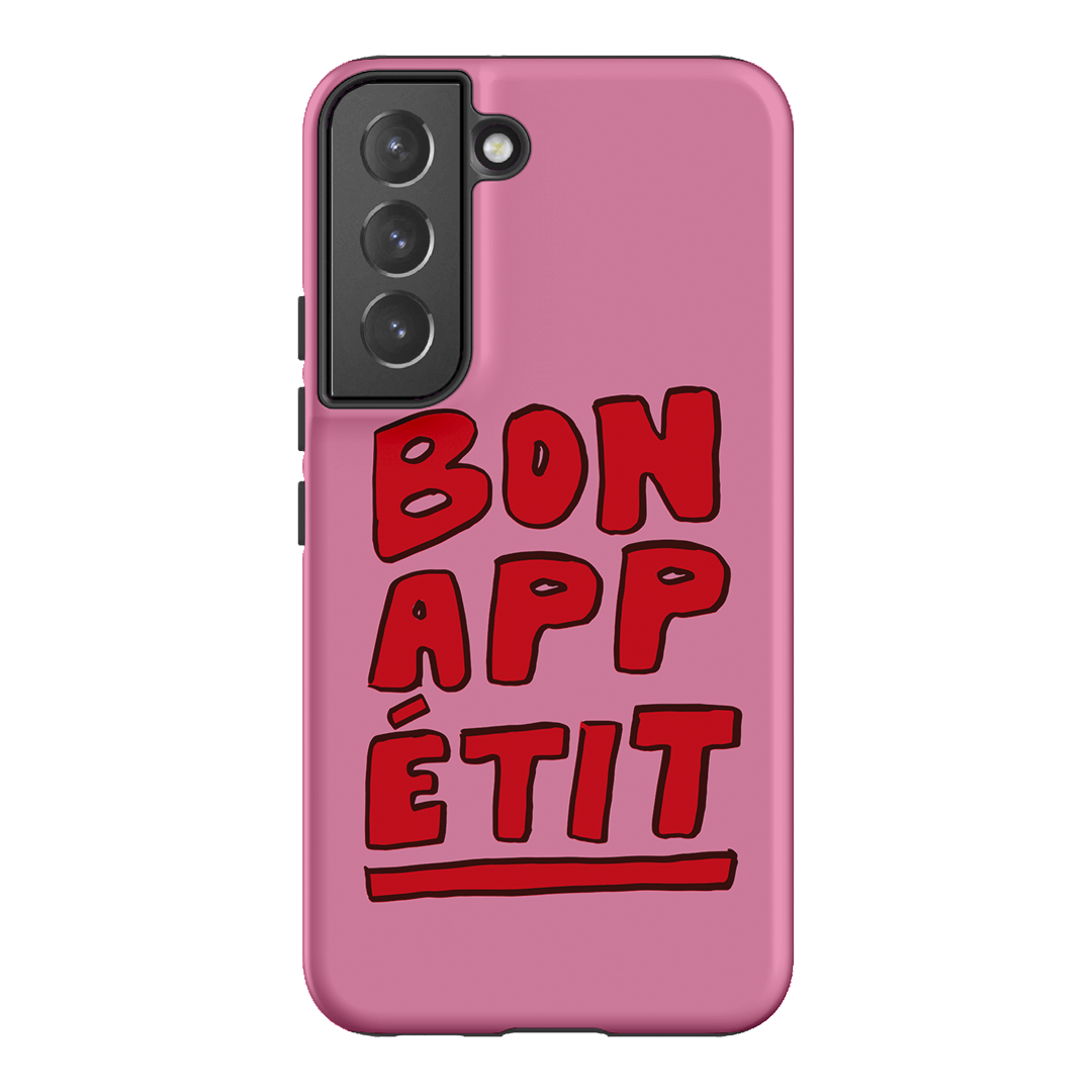 Bon Appetit Red Printed Phone Cases Samsung Galaxy S22 Plus / Armoured by The Dairy - The Dairy