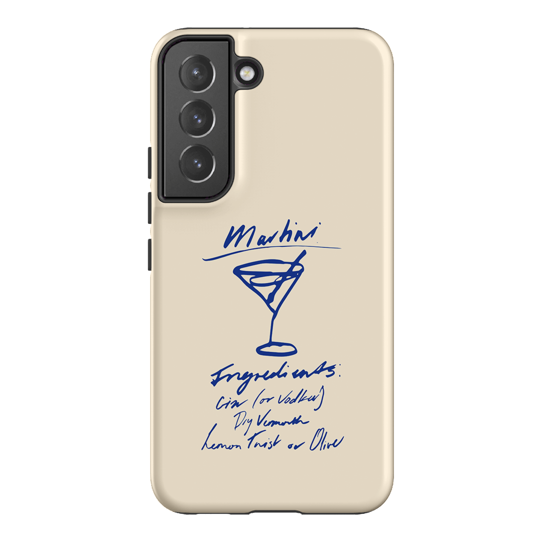 Martini Mood Cream Printed Phone Cases Samsung Galaxy S22 Plus / Armoured by The Dairy - The Dairy