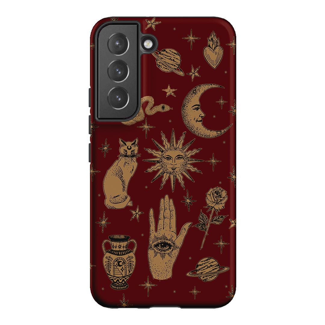 Astro Flash Red Printed Phone Cases Samsung Galaxy S22 Plus / Armoured by Veronica Tucker - The Dairy