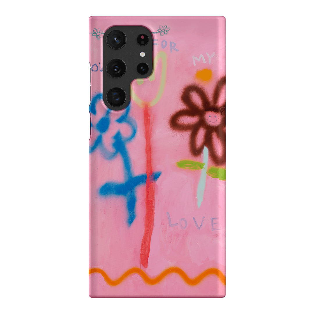 Flowers Printed Phone Cases Samsung Galaxy S22 Ultra / Snap by Kate Eliza - The Dairy