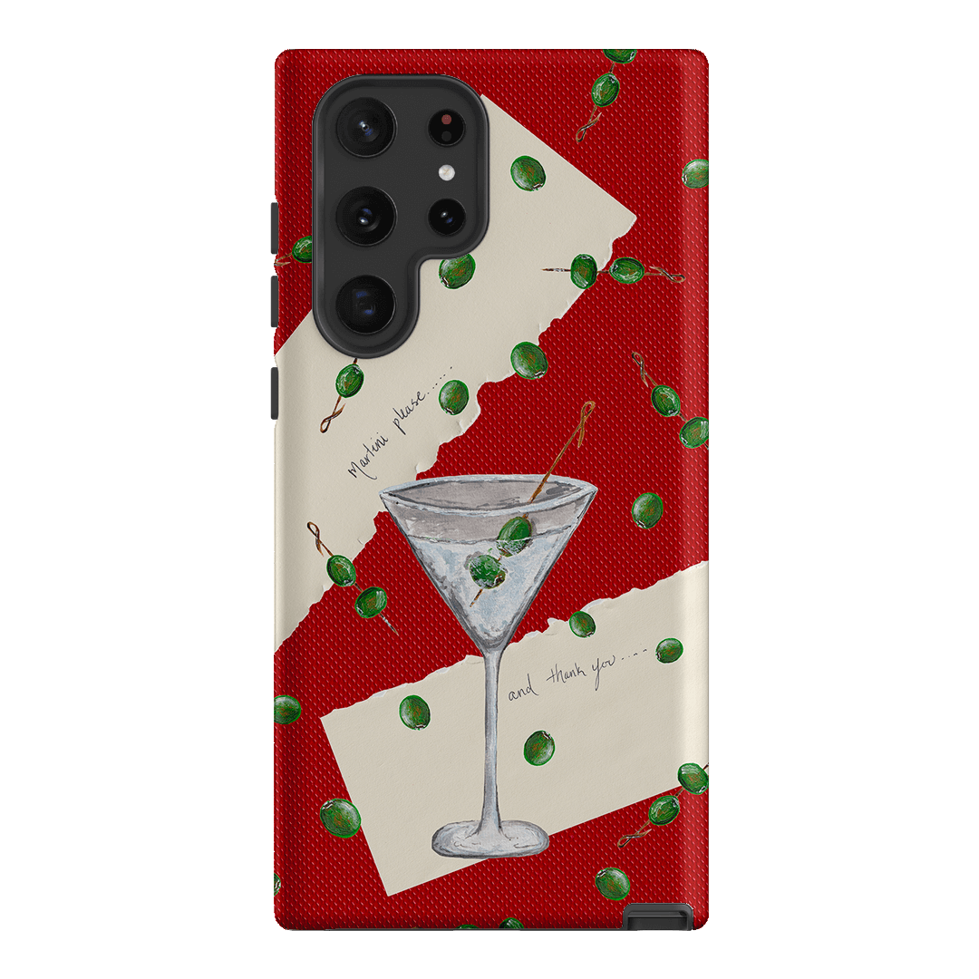 Martini Please Printed Phone Cases Samsung Galaxy S22 Ultra / Armoured by BG. Studio - The Dairy