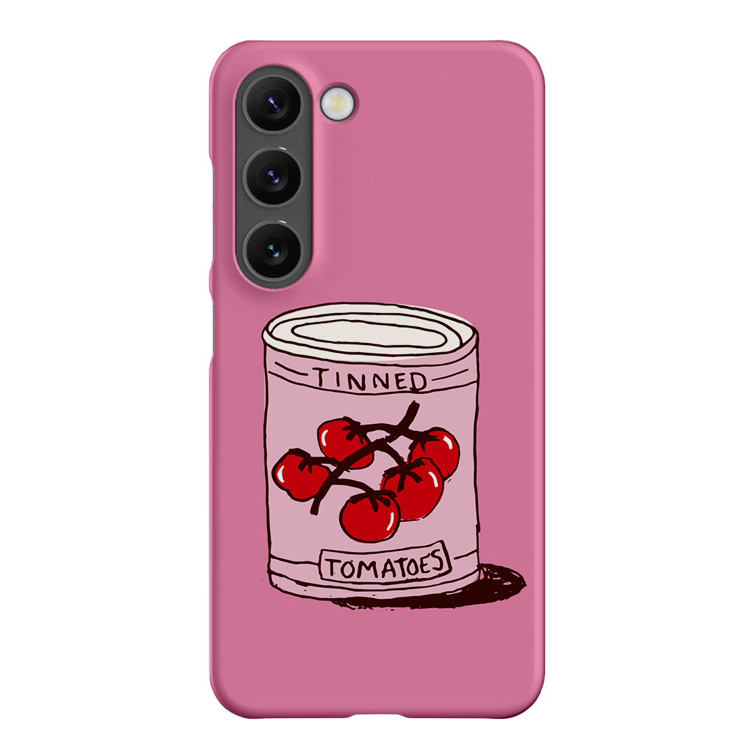 Saucy Pink Printed Phone Cases Samsung Galaxy S23 / Snap by The Dairy - The Dairy