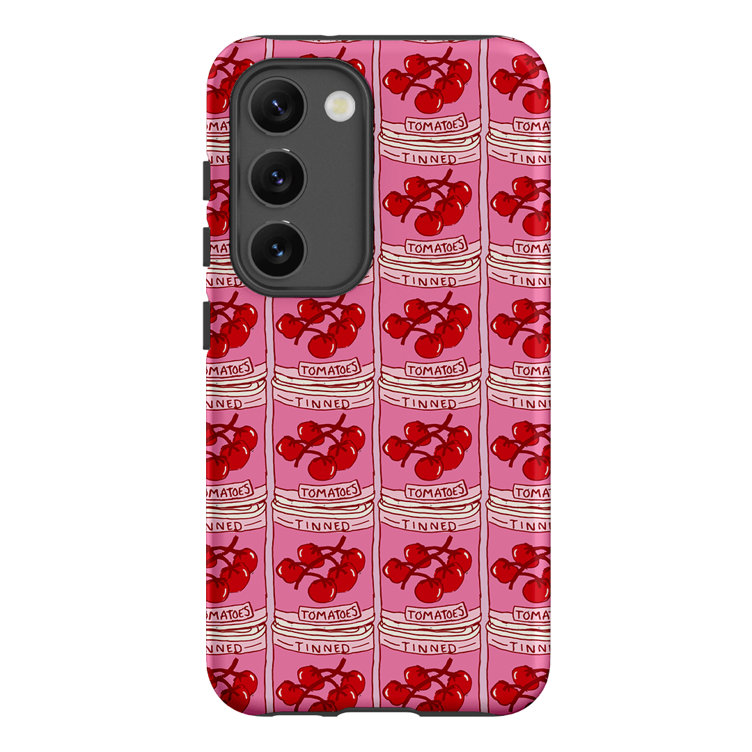 Tinned Tomatoes Printed Phone Cases Samsung Galaxy S23 / Armoured by The Dairy - The Dairy