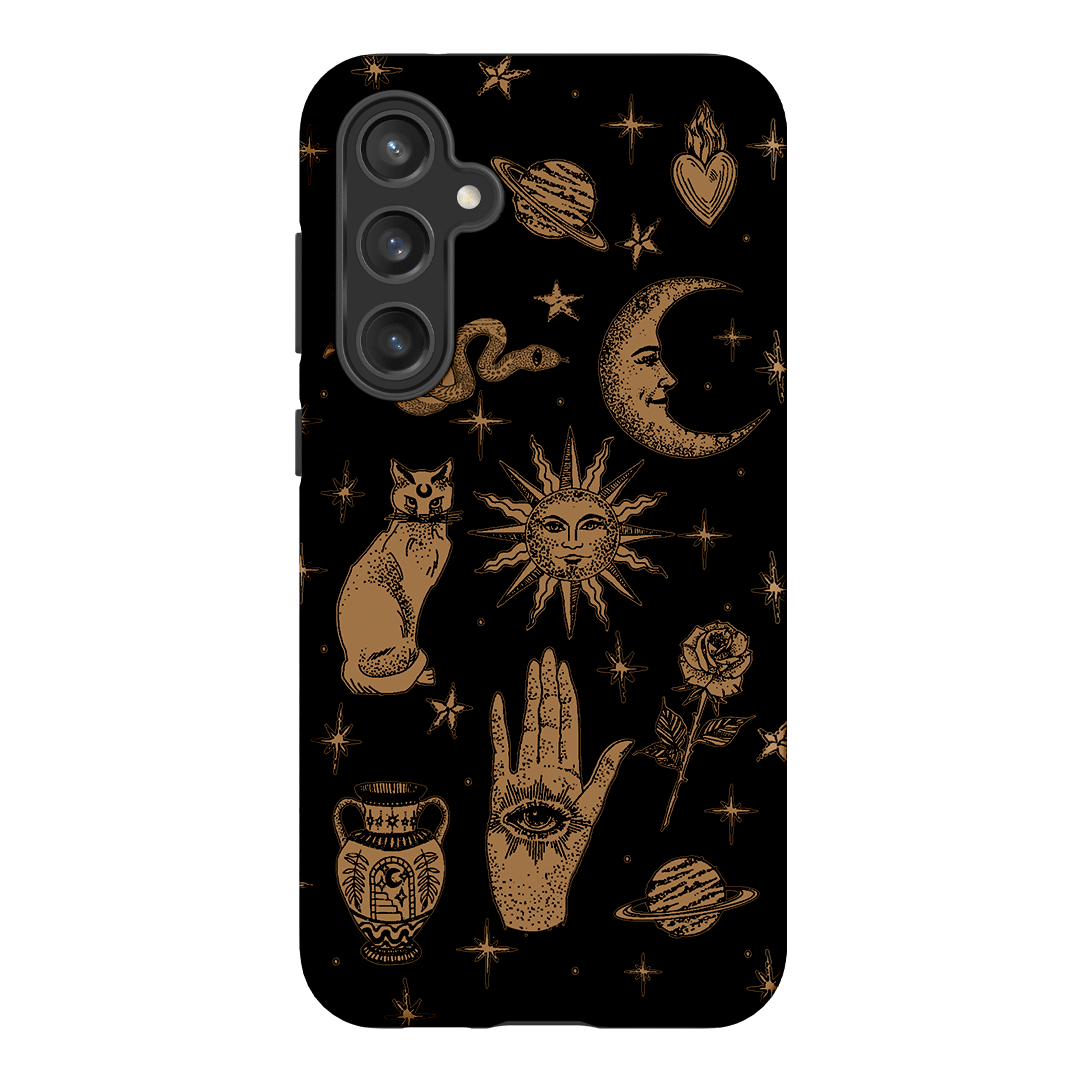 Astro Flash Noir Printed Phone Cases Samsung Galaxy S23 FE / Armoured by Veronica Tucker - The Dairy