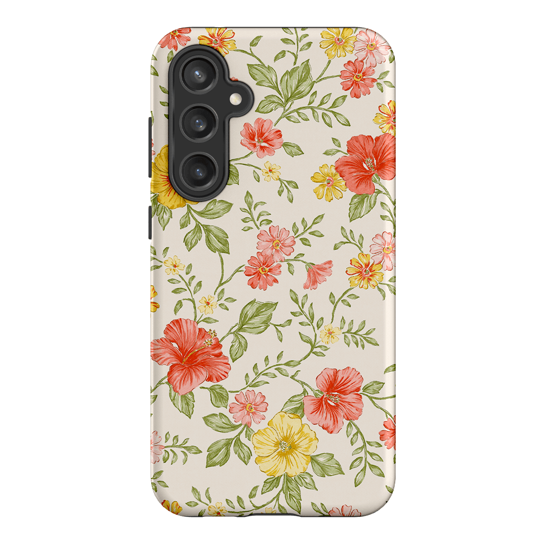 Hibiscus Printed Phone Cases Samsung Galaxy S23 FE / Armoured by Oak Meadow - The Dairy