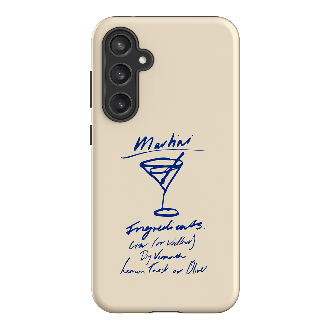 Martini Mood Cream Printed Phone Cases Samsung Galaxy S23 FE / Armoured by The Dairy - The Dairy