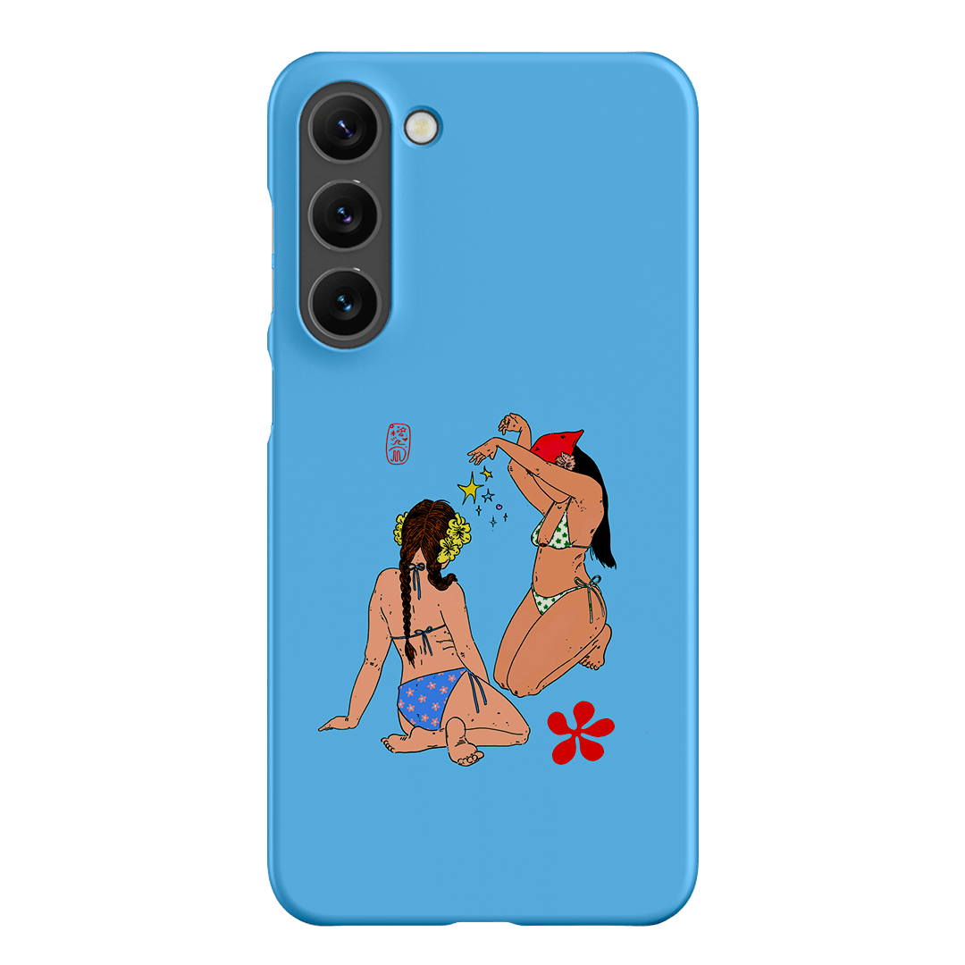 Babe Magic Blue Printed Phone Cases Samsung Galaxy S23 Plus / Snap by Easty Beasty - The Dairy