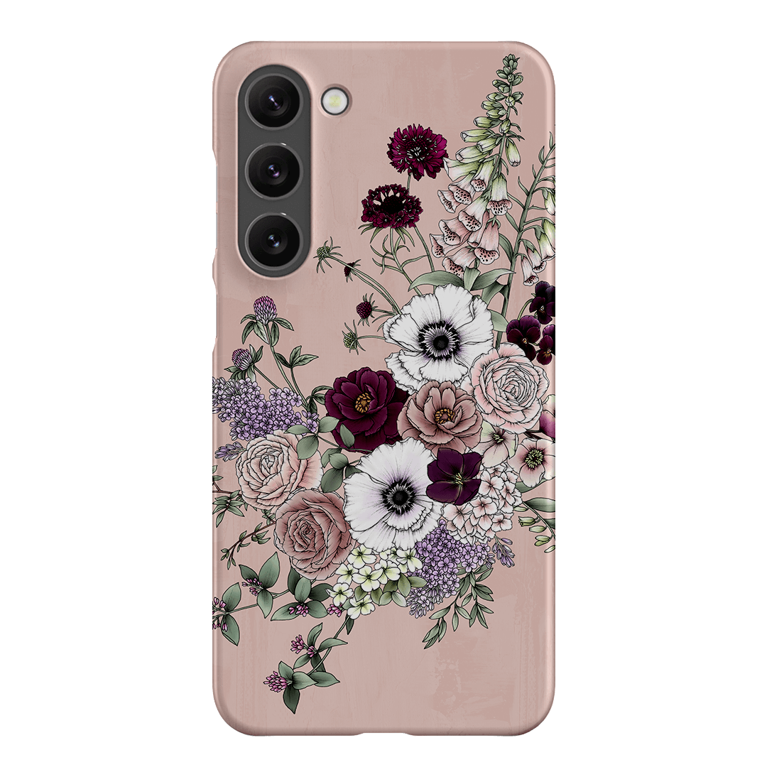 Blush Wildflowers Printed Phone Cases Samsung Galaxy S23 Plus / Snap by Typoflora - The Dairy