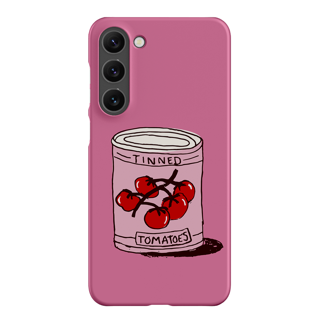 Saucy Pink Printed Phone Cases Samsung Galaxy S23 Plus / Snap by The Dairy - The Dairy