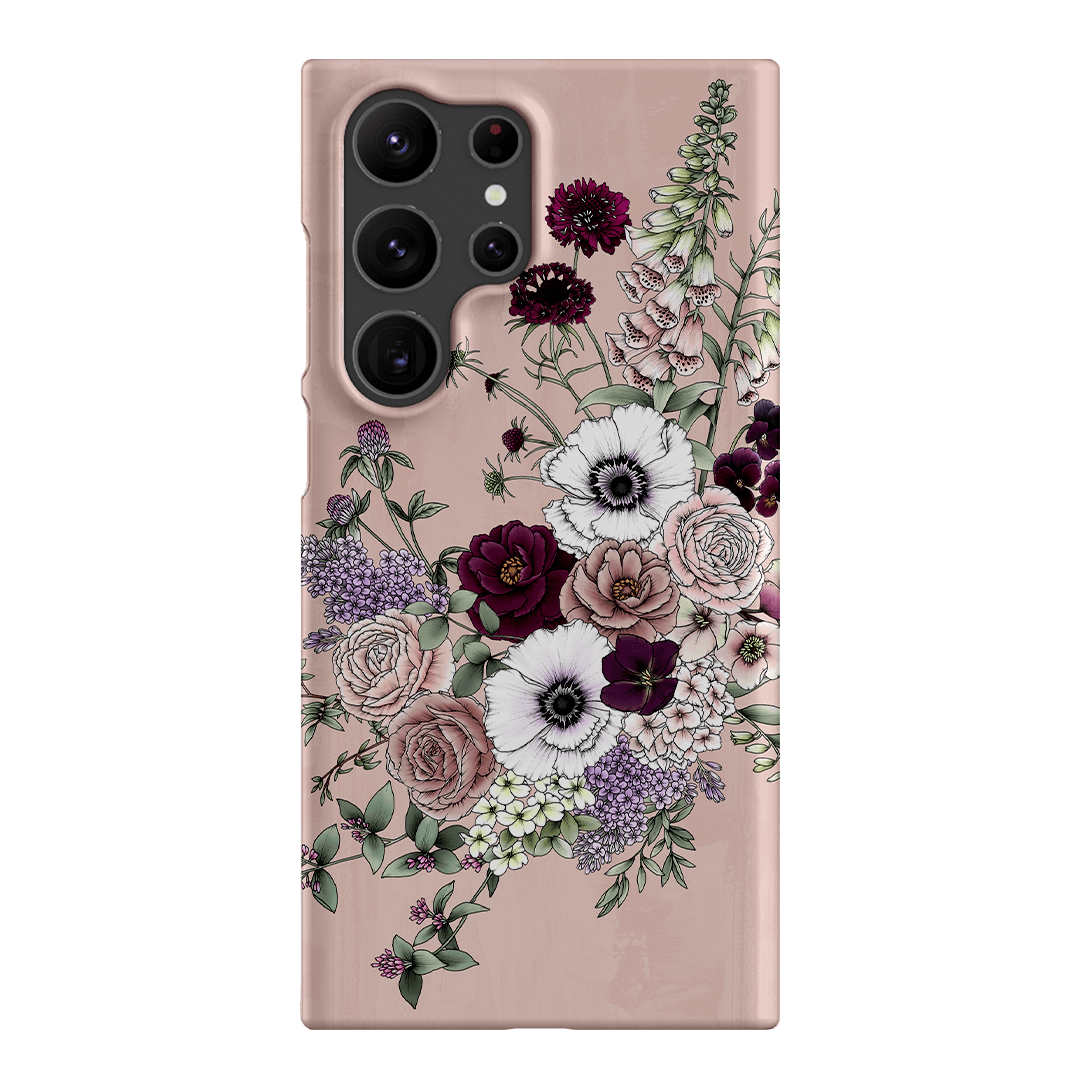 Blush Wildflowers Printed Phone Cases Samsung Galaxy S23 Ultra / Snap by Typoflora - The Dairy