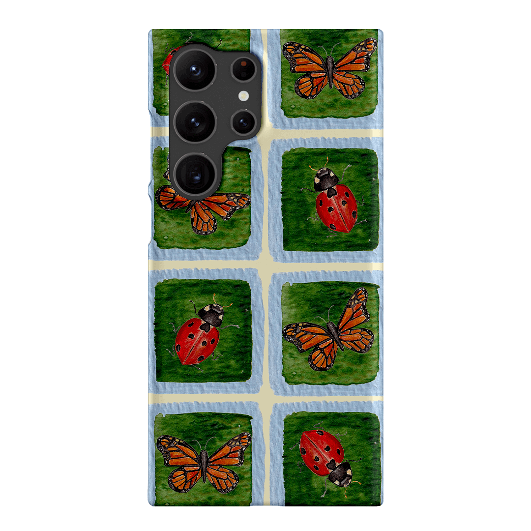 Butterflies & Ladybugs Printed Phone Cases Samsung Galaxy S23 Ultra / Snap by BG. Studio - The Dairy