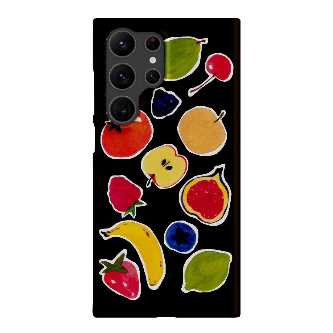 Fruit Stickers Printed Phone Cases Samsung Galaxy S23 Ultra / Snap by Studio Bon - The Dairy