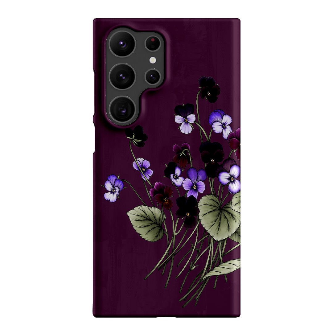 Viola Printed Phone Cases Samsung Galaxy S23 Ultra / Snap by Typoflora - The Dairy