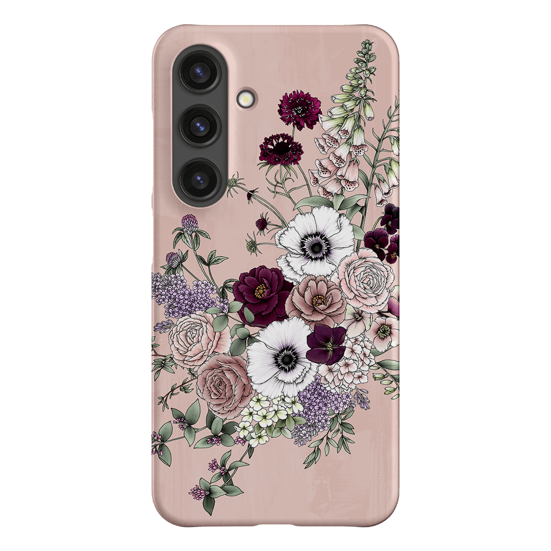 Blush Wildflowers Printed Phone Cases Samsung Galaxy S24 / Snap by Typoflora - The Dairy