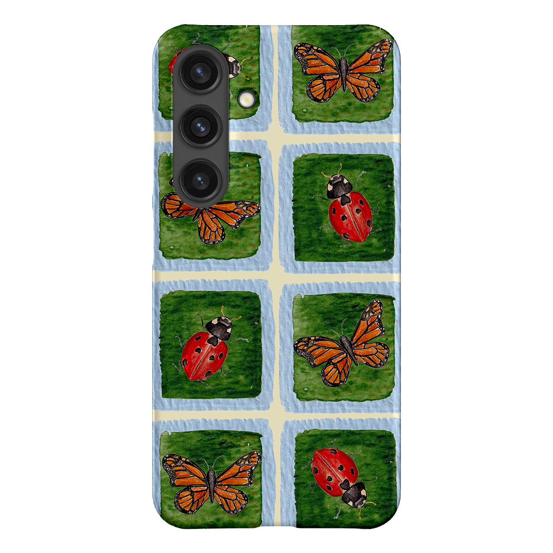 Butterflies & Ladybugs Printed Phone Cases Samsung Galaxy S24 / Snap by BG. Studio - The Dairy