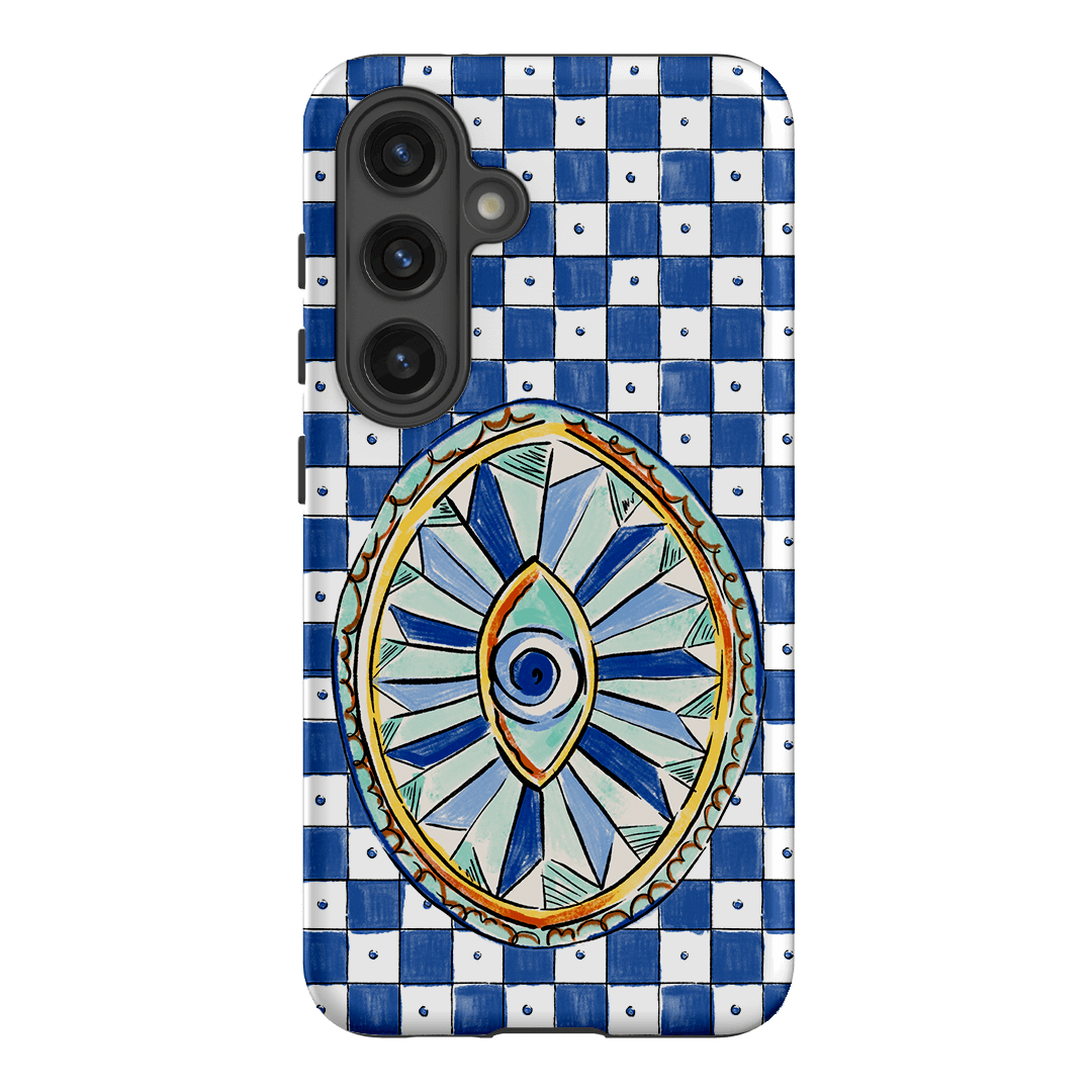 Evil Eye Printed Phone Cases Samsung Galaxy S24 / Armoured by Fenton & Fenton - The Dairy