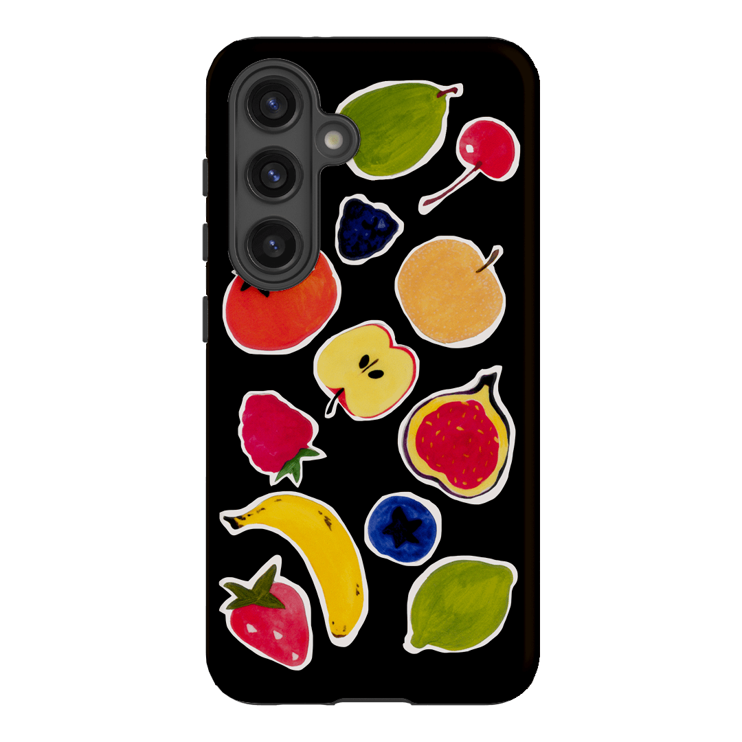 Fruit Stickers Printed Phone Cases Samsung Galaxy S24 / Armoured by Studio Bon - The Dairy