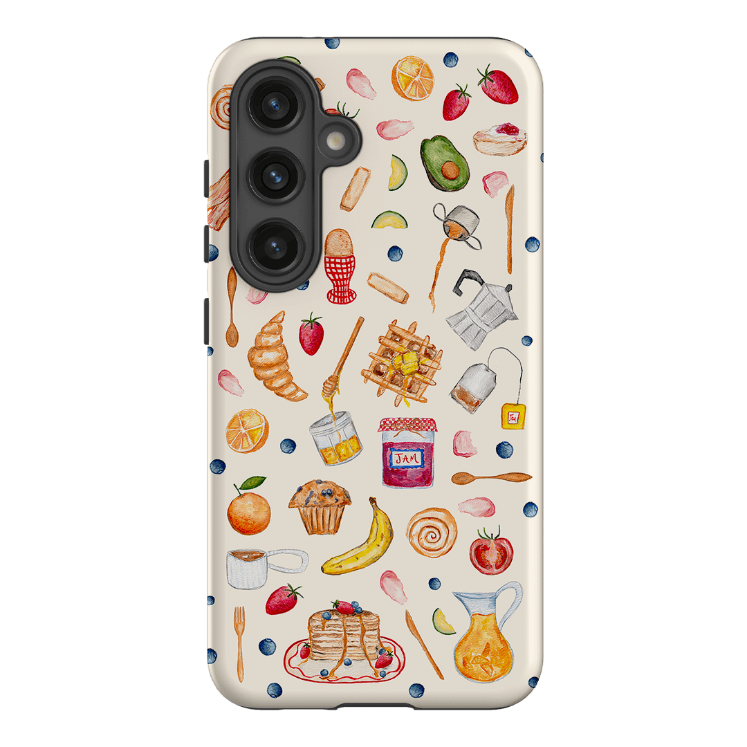 Sunday Breakfast Printed Phone Cases Samsung Galaxy S24 / Armoured by BG. Studio - The Dairy