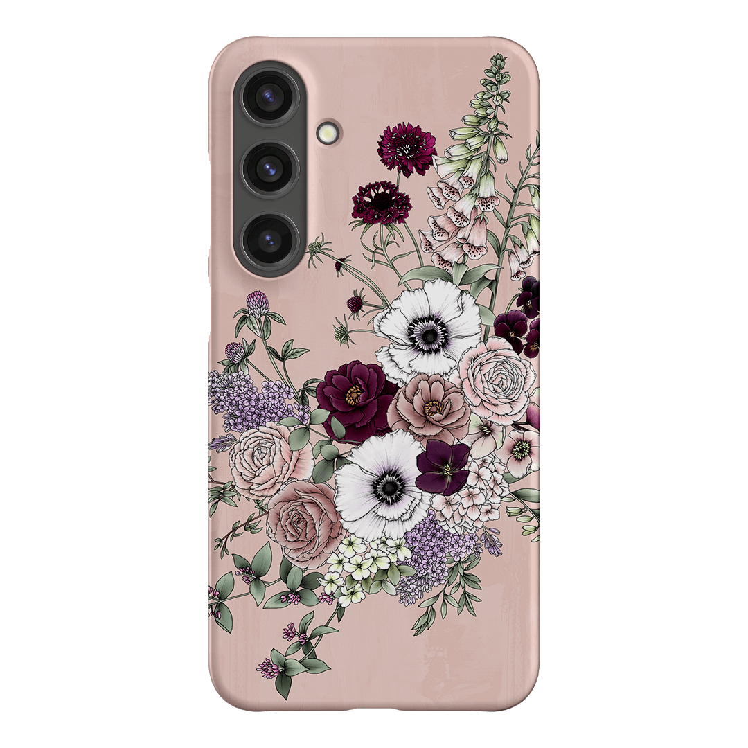 Blush Wildflowers Printed Phone Cases Samsung Galaxy S24 Plus / Snap by Typoflora - The Dairy