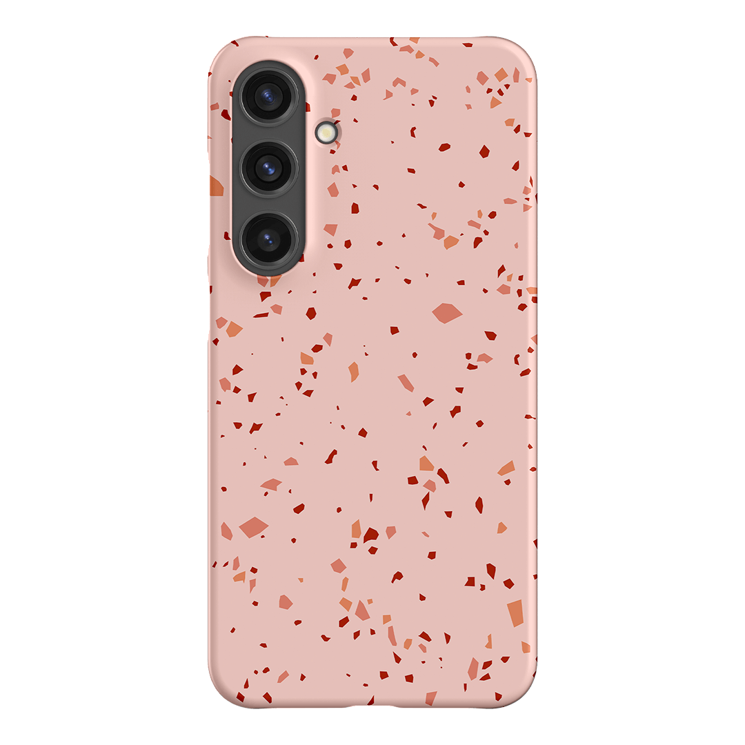 Capri Terrazzo Printed Phone Cases Samsung Galaxy S24 Plus / Snap by The Dairy - The Dairy