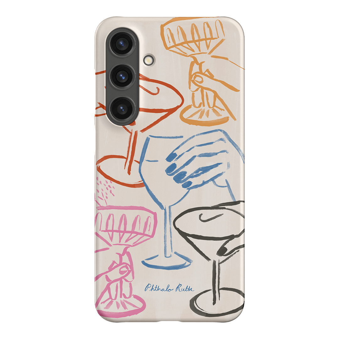 Cheers Multi Printed Phone Cases Samsung Galaxy S24 Plus / Snap by Phthalo Ruth - The Dairy