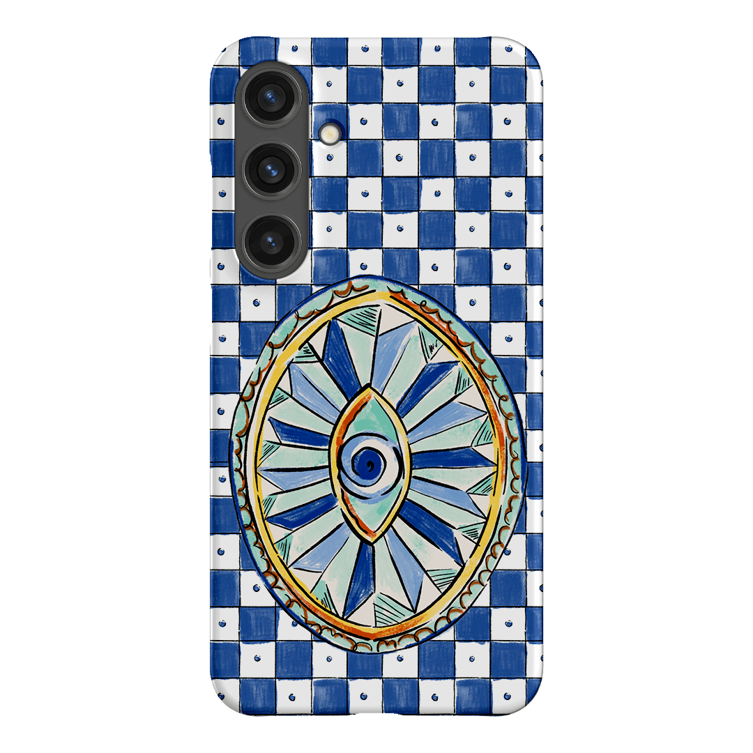 Evil Eye Printed Phone Cases Samsung Galaxy S24 Plus / Snap by Fenton & Fenton - The Dairy