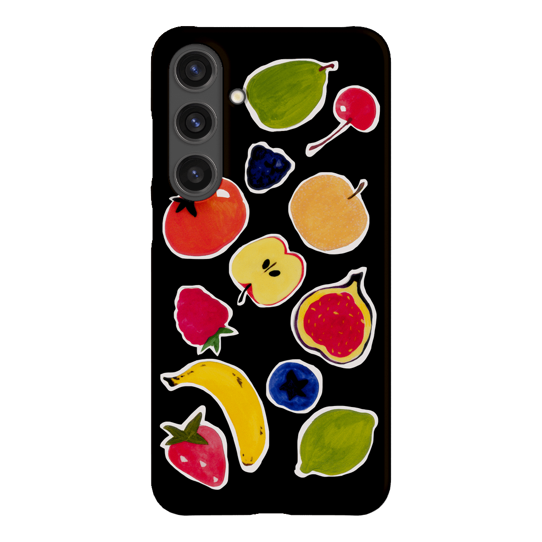 Fruit Stickers Printed Phone Cases Samsung Galaxy S24 Plus / Snap by Studio Bon - The Dairy