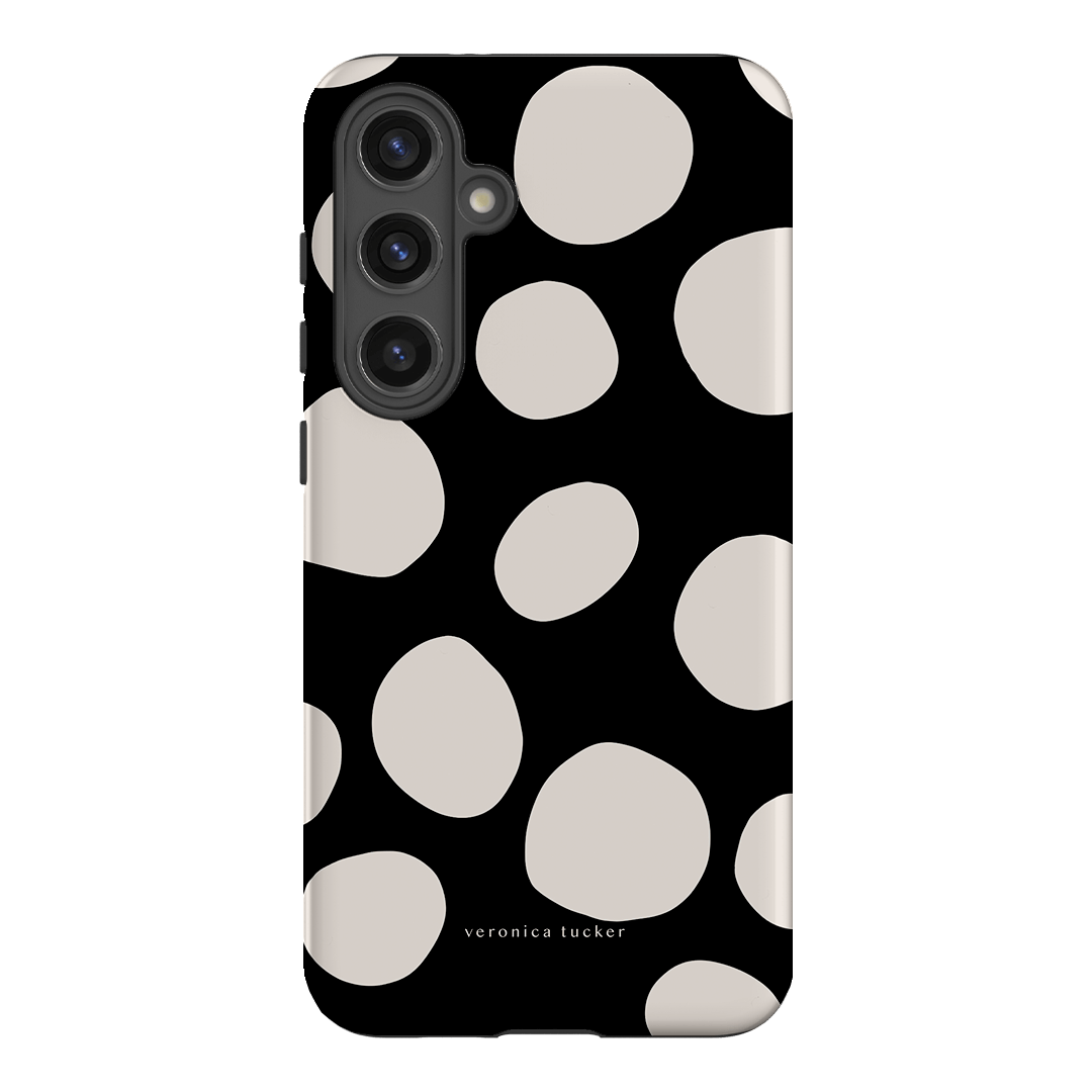 Pebbles Noir Printed Phone Cases Samsung Galaxy S24 Plus / Armoured by Veronica Tucker - The Dairy