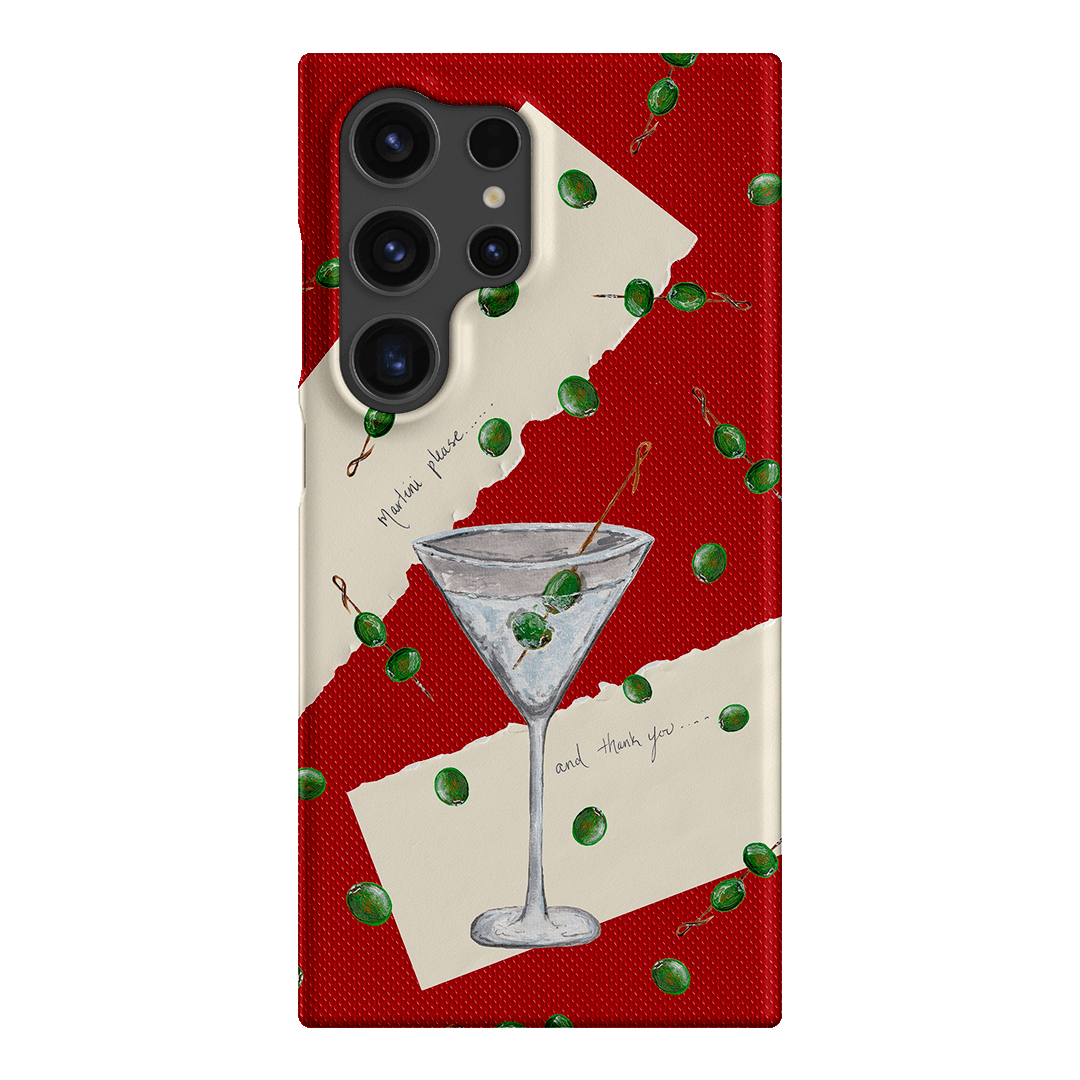 Martini Please Printed Phone Cases Samsung Galaxy S24 Ultra / Snap by BG. Studio - The Dairy