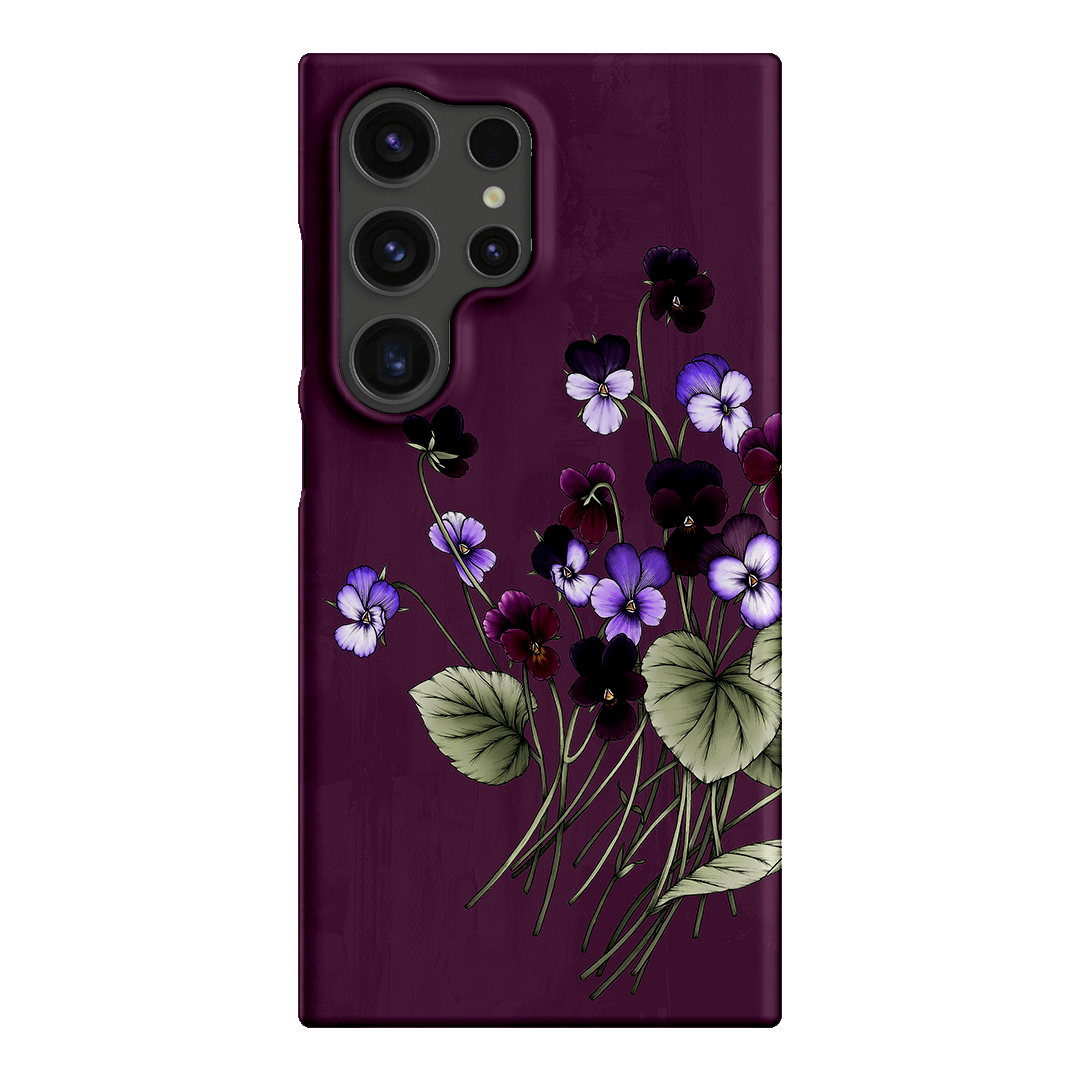 Viola Printed Phone Cases Samsung Galaxy S24 Ultra / Snap by Typoflora - The Dairy